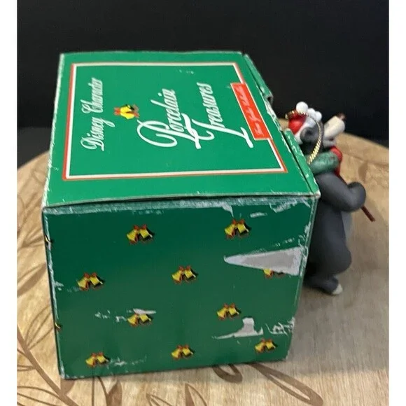 Disney Character Porcelain Treasures Grolier Baloo Jungle Book Hanging Ornament - Picture 9 of 12